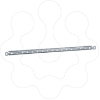 Imagem de Spacial SF/SM door cross rails - nominal width: 800 mm