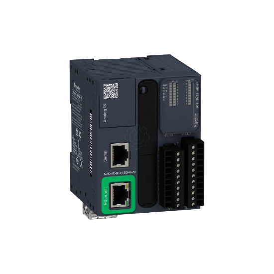 Imagem de Controlador M221 Modular c/ Ethernet 16 ES do tipo transistor PNP