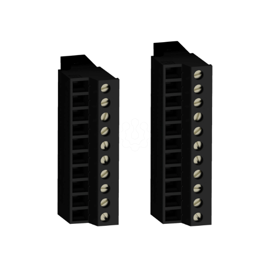 Imagem de bloco de terminais E/S M221M e TM3