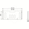 Imagem de Spacial metal document pocket - nominal width: 600 mm
