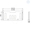 Imagem de Spacial metal document pocket - nominal width: 600 mm