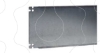 Imagem de Spacial SF/SM partial mounting plate - 597x600 mm