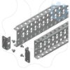 Imagem de PERFIL DE MONTAGEM 90MM P/ PAINEL 1000MM CJ. 2 PCS