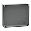 Imagem de PC box IP66 IK08 RAL7035 Int.H325W275D120 Ext.H341W291D128 Transp.cover H20