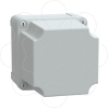 Imagem de ABS box IP66 IK07 RAL7035 Int.H105W105D125 Ext.H116W116D133 Opaque cover H80