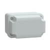 Imagem de ABS box IP66 IK07 RAL7035 Int.H105W65D85 Ext.H117W74D94 Opaque cover H40