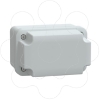 Imagem de ABS box IP66 IK07 RAL7035 Int.H105W65D85 Ext.H117W74D94 Opaque cover H40