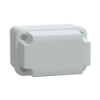 Imagem de ABS box IP66 IK07 RAL7035 Int.H105W65D85 Ext.H117W74D94 Opaque cover H40