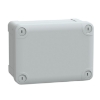 Imagem de ABS box IP66 IK07 RAL7035 Int.H150W105D80 Ext.H164W121D87 Opaque cover H20