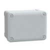 Imagem de ABS box IP66 IK07 RAL7035 Int.H150W105D80 Ext.H164W121D87 Opaque cover H20