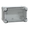 Imagem de ABS box IP66 IK07 RAL7035 Int.H175W105D100 Ext.H192W121D105 Transp.cover H40