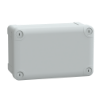 Imagem de ABS box IP66 IK07 RAL7035 Int.H175W105D80 Ext.H192W121D87 Opaque cover H20