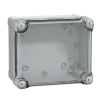Imagem de ABS box IP66 IK07 RAL7035 Int.H175W150D100 Ext.H193W164D105 Transp.cover H40