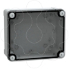 Imagem de ABS box IP66 IK07 RAL7035 Int.H175W150D80 Ext.H193W164D87 Transp.cover H20