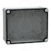 Imagem de ABS box IP66 IK07 RAL7035 Int.H225W175D100 Ext.H241W191D128 Transp.cover H20