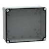 Imagem de ABS box IP66 IK07 RAL7035 Int.H275W225D120 Ext.H291W241D128 Transp.cover H20