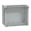Imagem de ABS box IP66 IK07 RAL7035 Int.H275W225D160 Ext.H291W241D168 Transp.cover H60