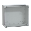 Imagem de ABS box IP66 IK07 RAL7035 Int.H325W275D160 Ext.H341W291D168 Transp.cover H60