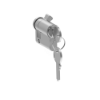 Imagem de barrel and key 1242E for retractable handle of 3 point lock PLM or PLD