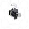 Imagem de barrel and key 1242E for retractable handle of 3 point lock PLM or PLD