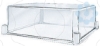 Imagem de Transparent polycarbonate cover 54x72x9.5cm