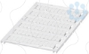 Imagem de MARKING CARD WITH 6 STRIPS 5MM UNPRINTED 72 CHARACTERS WHITE