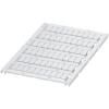 Imagem de MARKING CARD WITH 6 STRIPS 6MM UNPRINTED 60 CHARACTERS WHITE