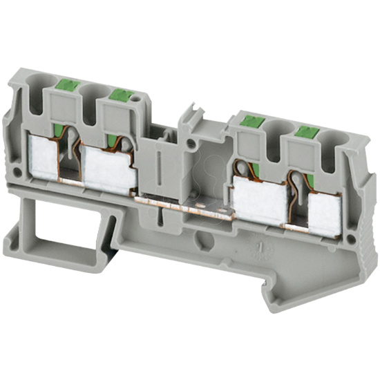 Imagem de BORNE PASS 4MM2 CINZ PUSH-IN 1
