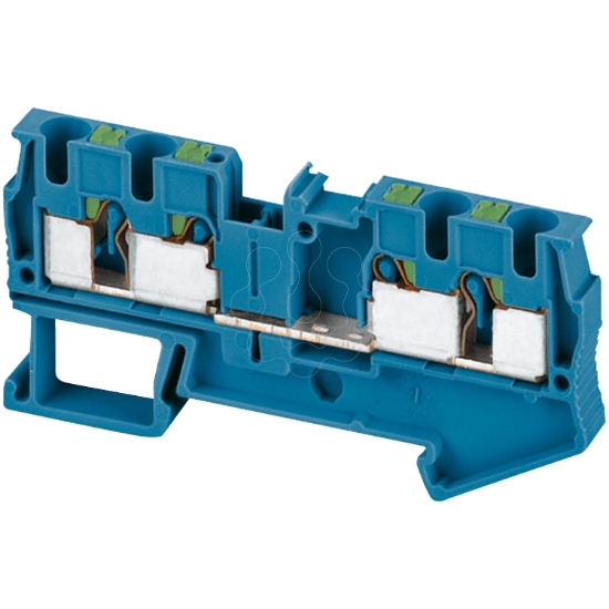 Imagem de BORNE PASS 4MM2 AZUL PUSH-IN 1