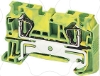 Imagem de BORNE TERR 4MM2 VERD/AM TMOL 1