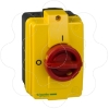 Imagem de interruptor seccionador principal paragem de emergencia em caixa 3P 32A
