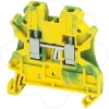 Imagem de BORNE TERR 4MM2 VERD/AM 1P 1X1
