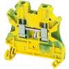 Imagem de BORNE TERR 4MM2 VERD/AM 1P 1X1