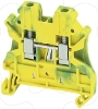 Imagem de BORNE TERR 4MM2 VERD/AM 1P 1X1
