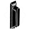 Imagem de Handle with screw driver insert for S3D WM enclosure