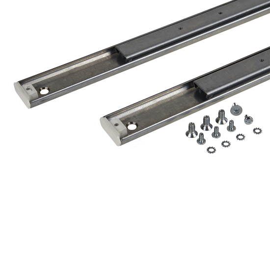 Imagem de Telescopic rails for mounting of a telescopic tray - 600 mm enclosure