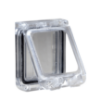 Imagem de Plastic window with hinged transparent cover. IP 65 L196xW235xD13mm.