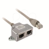 Imagem de Modbus derivacao T  com cabo integrado - 1 m - 1xRJ 45 macho e 2xRJ45 femea