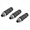 Imagem de Kit montagem cabos para 3 sinais de E/S - 3 conectores M8 3 pinos