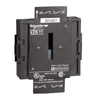 Mostrar detalhes para TeSys Mini VARIO   additional neutral block   20 A   for VN12 VN20 Imagem de TeSys Mini VARIO   additional neutral block   20 A   for VN12 VN20