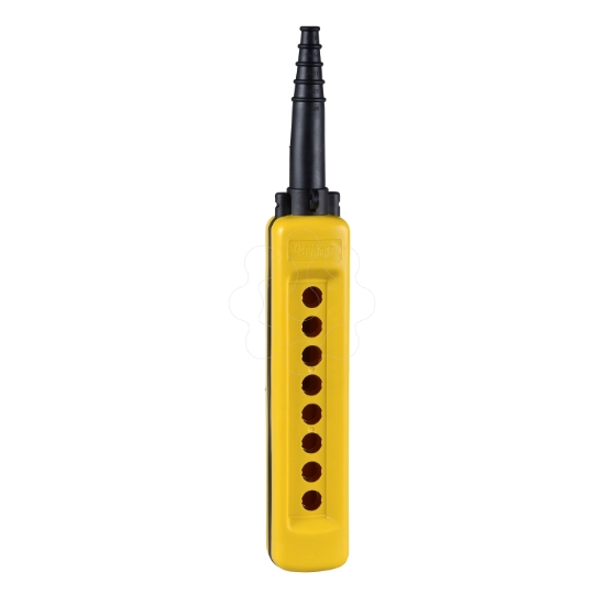 Imagem de Harmony XAC Empty pendant control station plastic yellow 8 cut outs UL/CSA certified