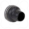 Imagem de Cabeca de arranque para botao de pressao xac b   preto   16 mm  25..+70 °c