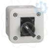 Imagem de Estacao de controlo xal-e - selector interruptor 2 posiciones - blanco - 1 no + 1 nc - o-i