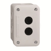 Imagem de Estacao de controlo vazia - cinzento claro - 2 recortes - ip54 - para xb7 o 22 mm