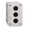 Imagem de Estacao de controlo vazia - cinzento claro - 3 recortes - ip54 - para xb7 o 22 milimetros