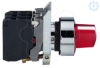 Imagem de Interruptor selector iluminado vermelho o 22 manipulo 2 posic. - 24 v - 1no+1nc