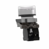 Imagem de Botao de pressao iluminado branco - o 22 - 24 v - atex