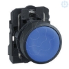 Imagem de Push button plastic flush azul o22 spring return unmarked 1 no