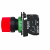 Imagem de Interruptor selector iluminado vermelho o 22 manipulo 2 posic. - 240 v - 1no+1nc