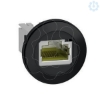 Imagem de Porta RJ45 montada em painel plastico O22 para interface ethernet tomada RJ45